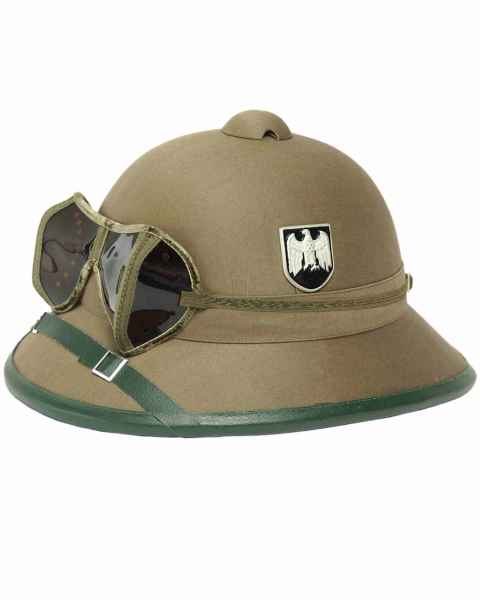 Mil-Tec AK TROPENHELM M.BRILLE REPRO Helm