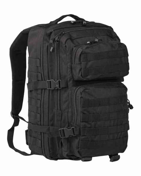 Mil-Tec US ASSAULT PACK LG SCHWARZ Tourenrucksack Rucksack Tasche