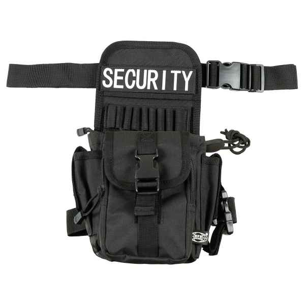 MFH Hüft- Oberschenkeltasche Security schwarz