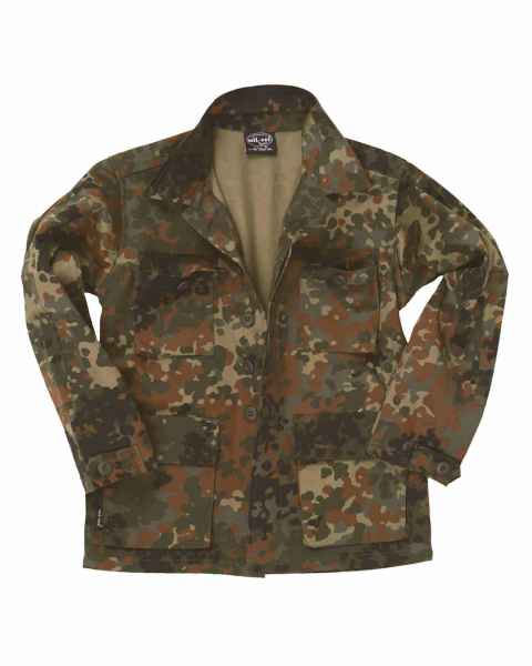 Mil-Tec US BDU JACKE KIDS FLECKTARN Kinder