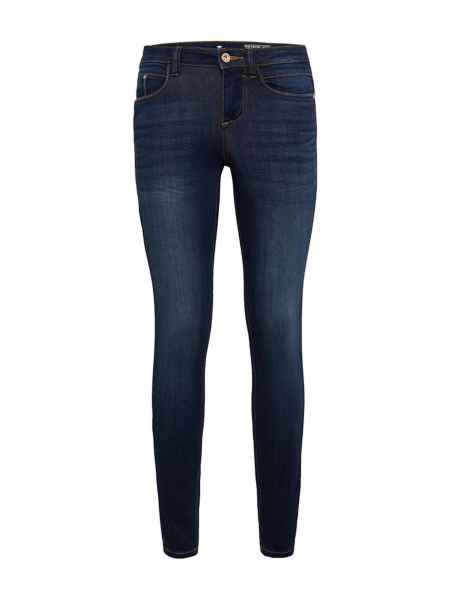 TOM TAILOR Damen Alexa Skinny Fit Jeans Five-Pocket High Stretch Denim Hose