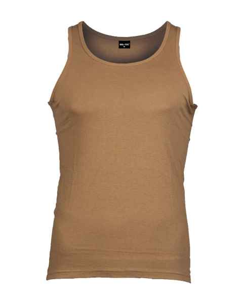 Mil-Tec TANK TOP COTTON COYOTE Tank Top