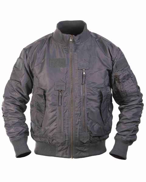 Mil-Tec US TACTICAL FLIEGERJACKE URBAN GREY Outdoorjacke Jacke