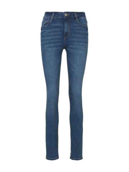 TOM TAILOR Damen Kate Jeans High Waist Stretch Denim Hose Five Pocket