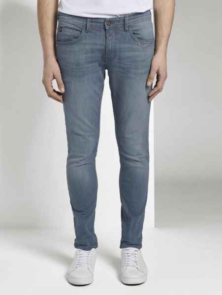 TOM TAILOR DENIM Skinny Fit Jeans Hose skinny CULVER grey blue Denim Long 1/1