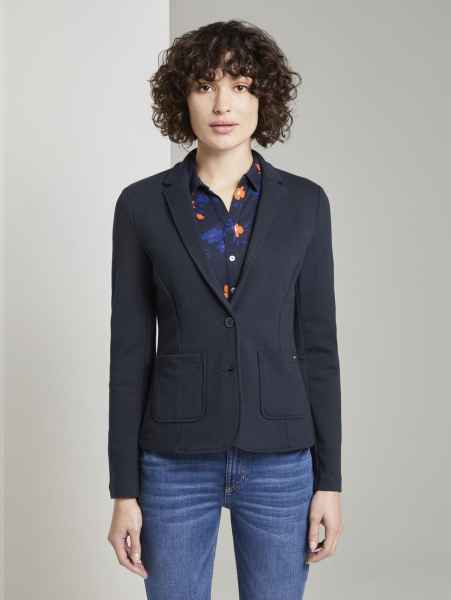 TOM TAILOR Damen Blazer blazer jersey ottoman Blazer 1/1