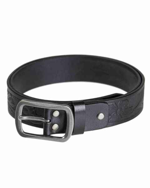 Mil-Tec HOSENGÜRTEL WESTERN LEDER SCHWARZ Gürtel