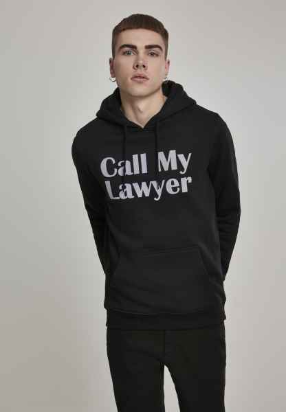 Mister Tee Herren Kapuzenpullover Hoodie Sweatshirt Lawyer Hoody