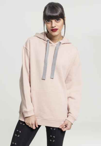 Urban Classics Damen Kapuzenpullover Hoodie Sweatshirt Ladies Oversize Hoody