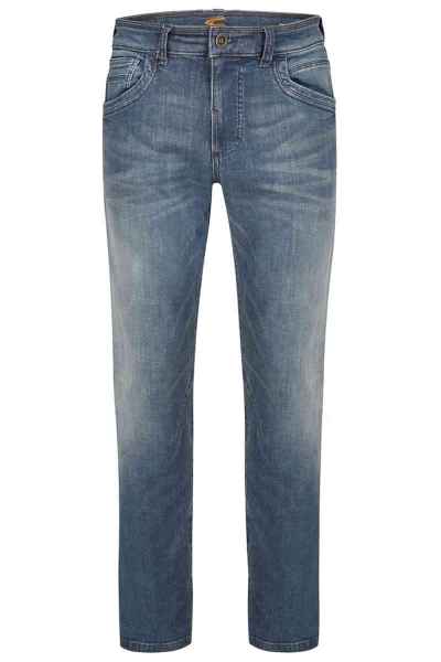 Camel Active Herren Straight Leg Jeans Hose Worker-Jeans