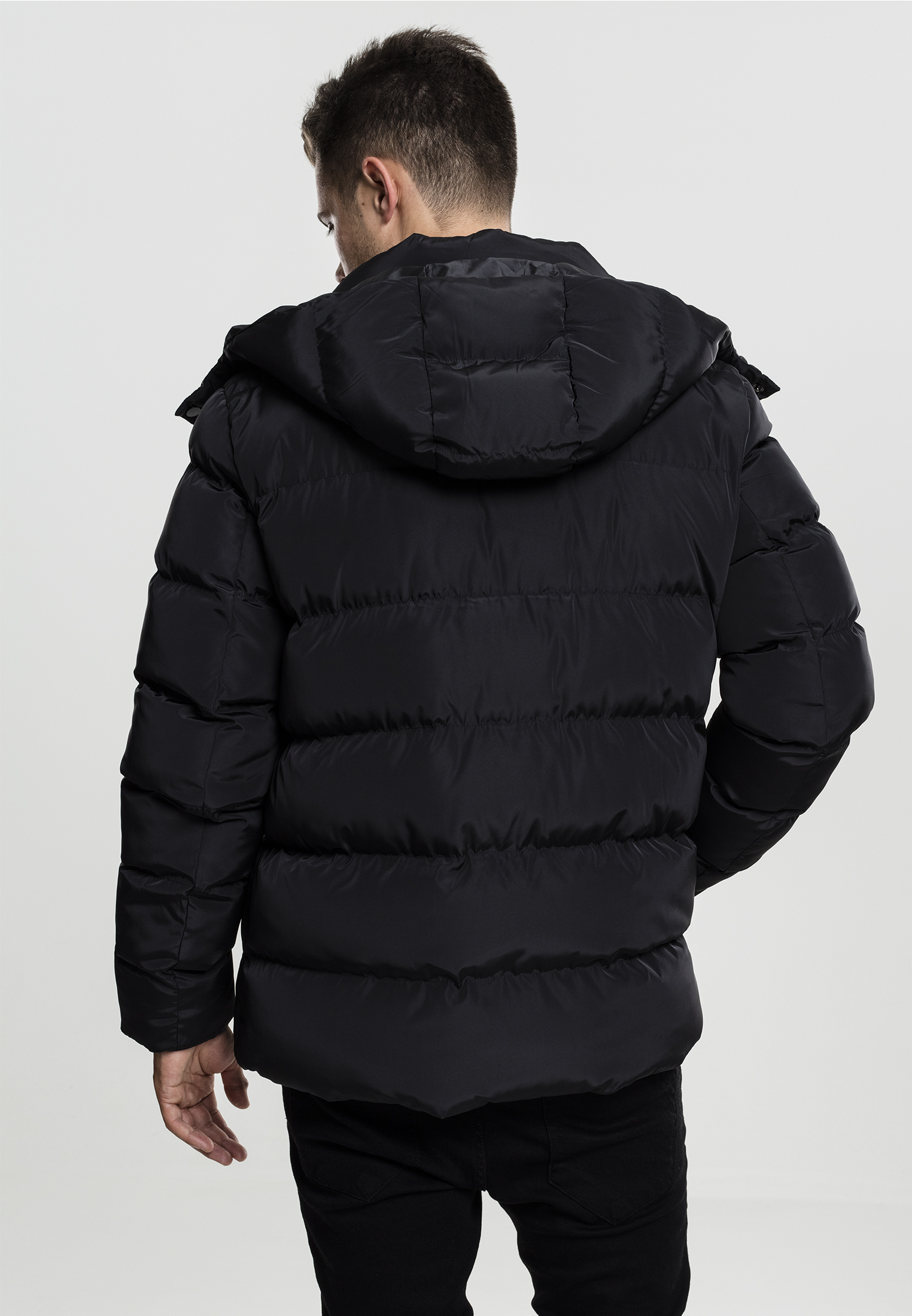 Urban Classics Herren Daunenjacken Jacke Winter Hooded Puffer Jacket 