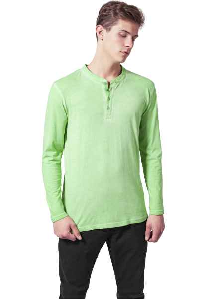Urban Classics Herren Langarmshirts Sweatshirt Longsleeve Thermal Boxy Tee 3/4