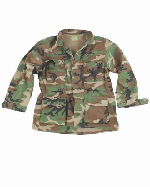 Mil-Tec US FELDJACKE TYP BDU R/S CO PREWASH W/L Outdoorjacke Jacke