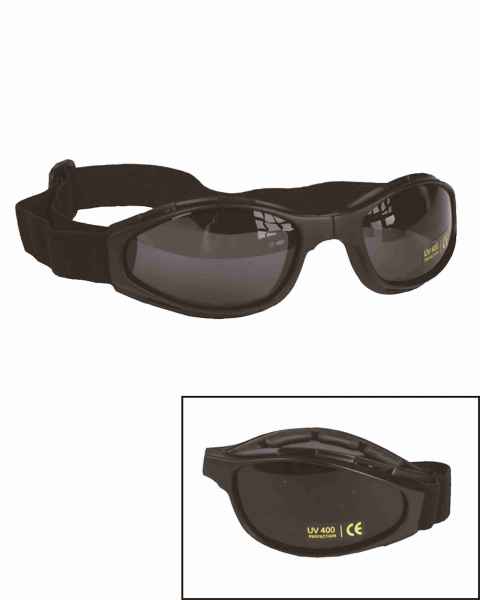 Mil-Tec SPORTSCHUTZBRILLE FALTBAR MIL-TEC UV400 Sonnenbrille