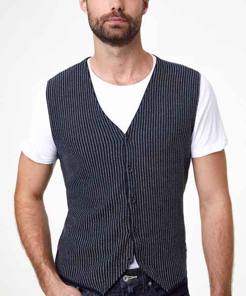 Pierre Cardin Herren Weste Jacke Strickweste Knitwear 55237/000/01513