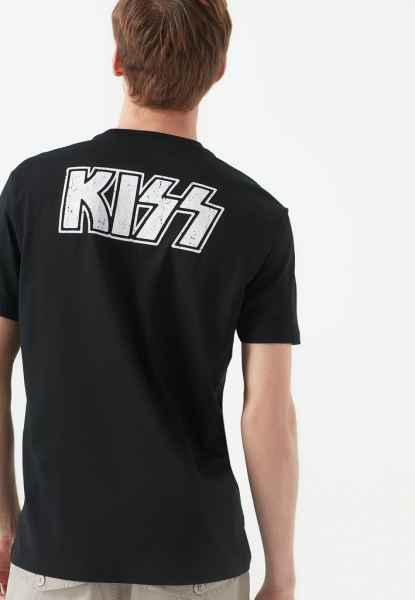 Mavi Herren T Shirt print bedruckt KISS LOGO PRINTED TEE 066463-900