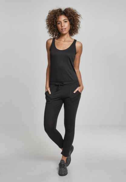 Urban Classics Damen Jumpsuit Overall Playsuit Ladies Melange Jumpsuit