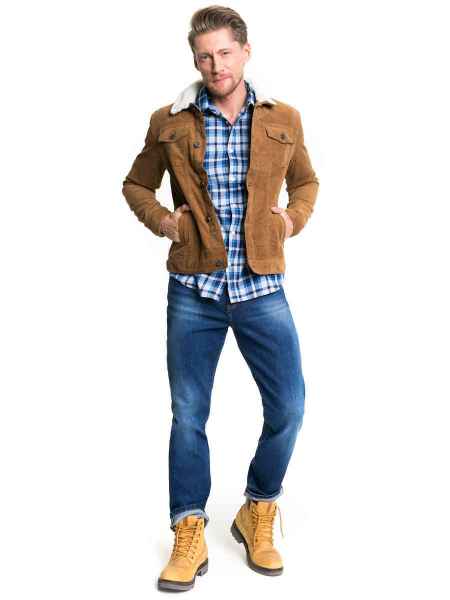 Big Star Herren Jeansjacke Jacke STANLEY CORD 130176888