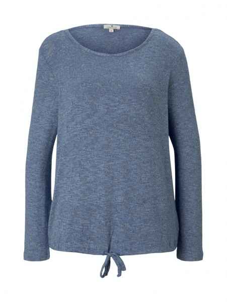 TOM TAILOR Damen Langarmshirt Longsleeve T-shirt loose knit