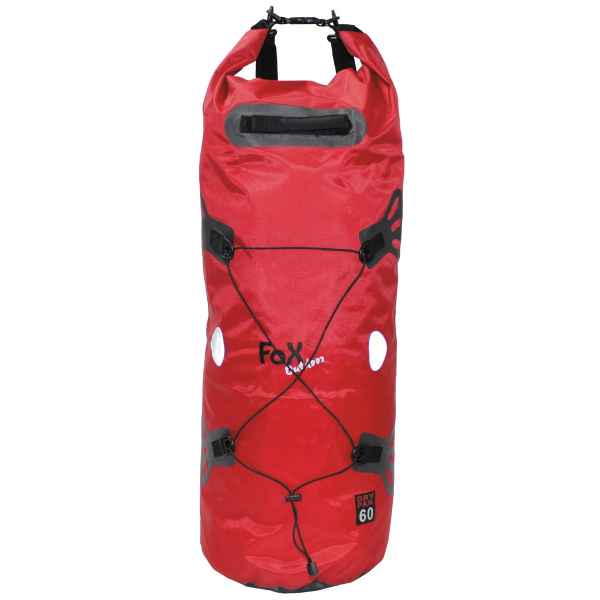 FoxOutdoor Transportbeutel DRY PAK 60 rot wasserdicht