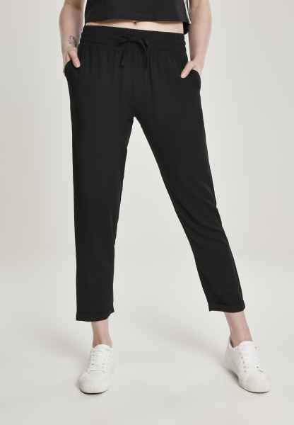 Urban Classics Damen Jogginghose Hose Sweat Jog Ladies Elastic Waist Pants