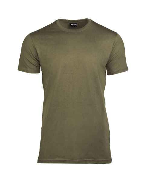 Mil-Tec T-SHIRT US STYLE CO.ST.GRAU-OLIV T-Shirt basic