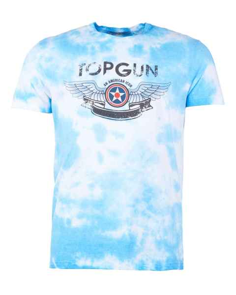 Top Gun Herren T-Shirt print bedruckt TG 6581 Cloud