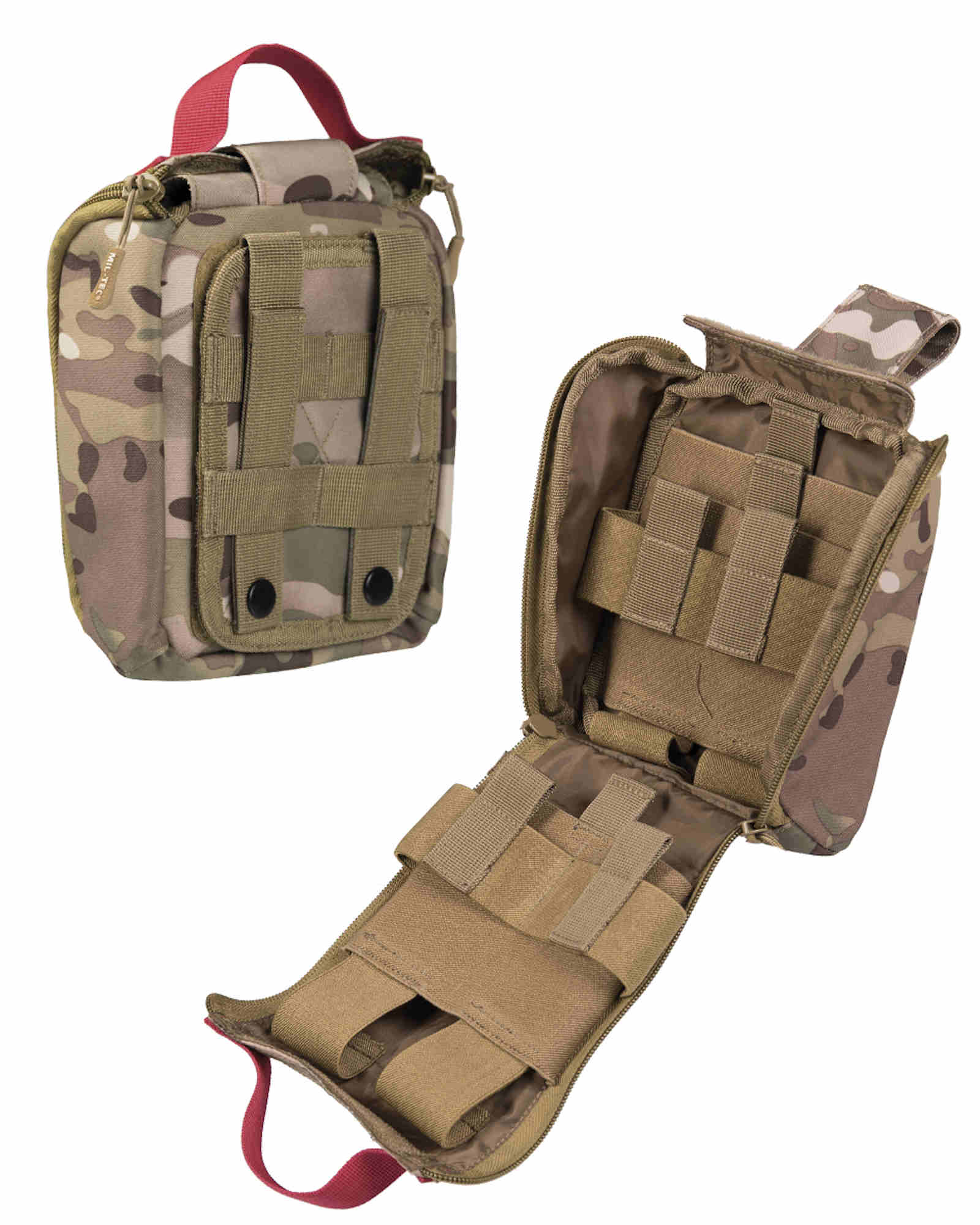 MilTec IFAK POUCH LASER CUT MULTITARN Bauchtasche Bauchtaschen