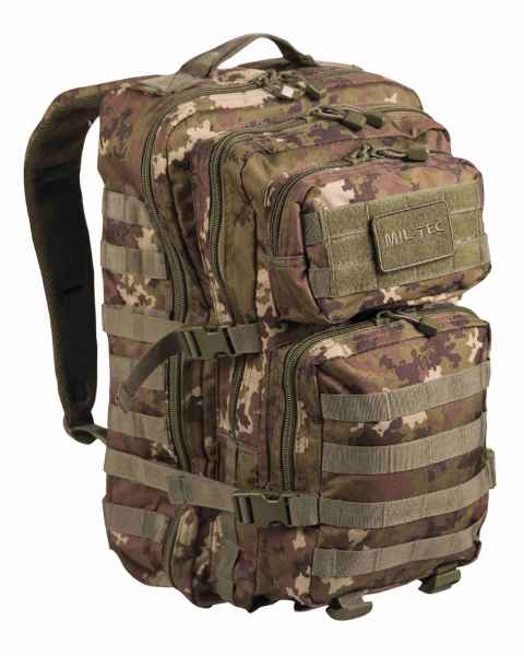 Mil-Tec US ASSAULT PACK LG VEGETATO W/L Tourenrucksack Rucksack Tasche