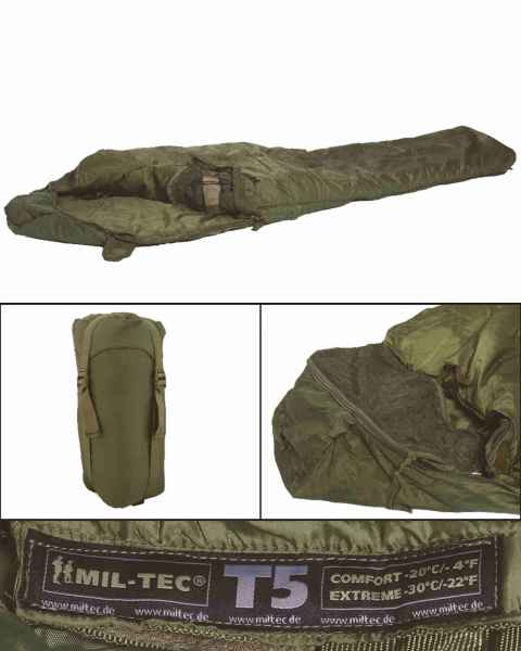 Mil-Tec SCHLAFSACK TACTICAL 5 OLIV Schlafsack