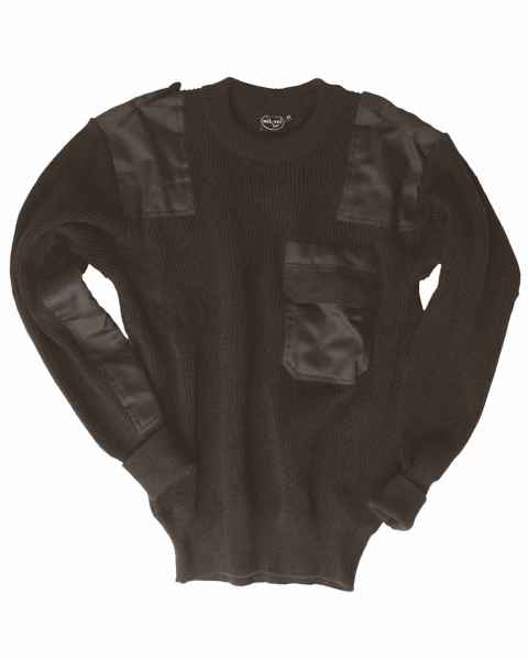 Mil-Tec PULLOVER BW POLYACRYL SCHWARZ Strickpullover