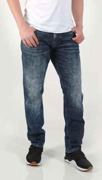 M.O.D Herren Straight Leg Jeans Hose Cornell Regular Fit SP20-1003