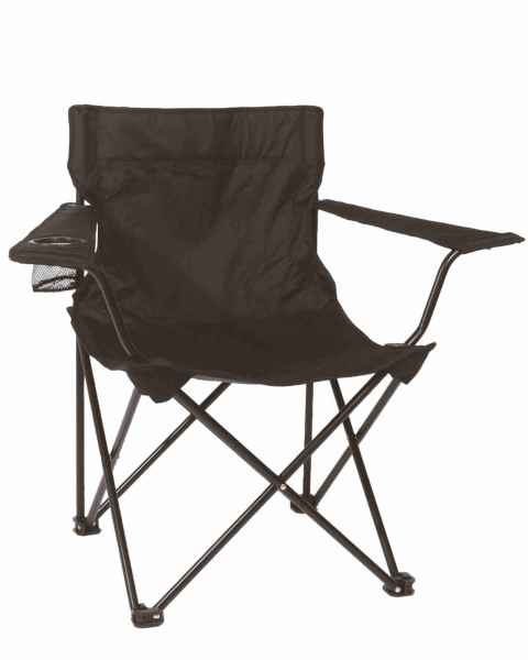 Mil-Tec RELAX SESSEL SCHWARZ Stuhl Camping Outdoor