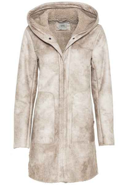 Camel Active Damen Mantel Jacke Winter Lang Teddy-Mantel 310720 4802 Jacken