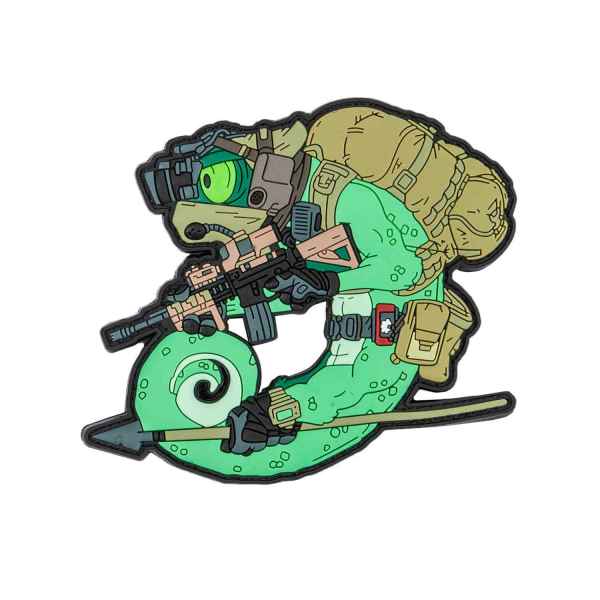 TacOpsGear Emblemat Chameleon Operator PVC Abzeichen Army