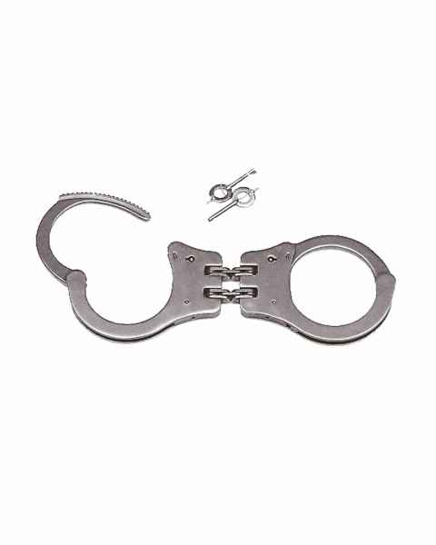 Mil-Tec HAND CUFFS DOUBLE LOCK S/STEEL STARR Zubehör