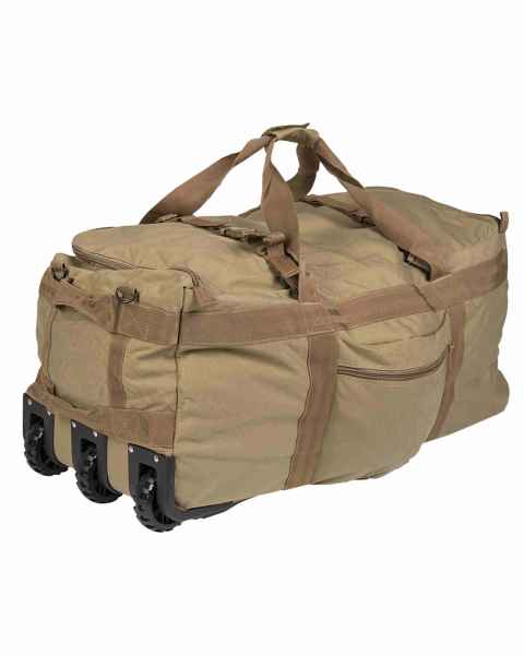 Mil-Tec KampfTRAGESEESACK M.ROLLEN COYOTE Transportsack Sack