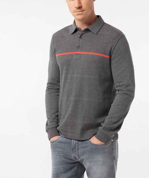 Pierre Cardin Herren Sweatshirt Pullover T-Sh.1/1 PoloKN 53084/000/11301