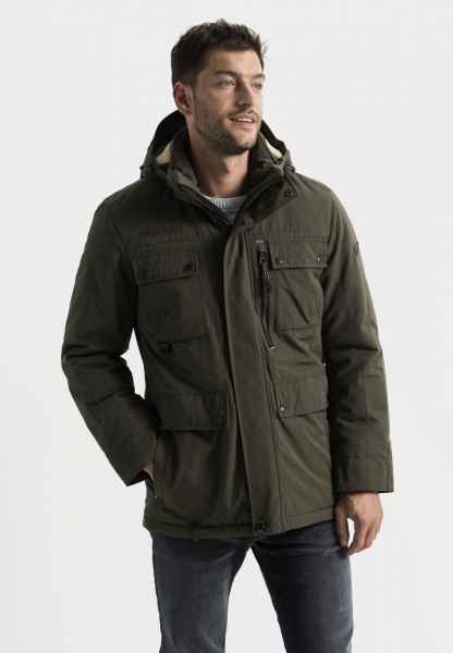 Camel Active Herren Winterjacke Jacke Winterparka gefüttert Kapuze 420250_4R74