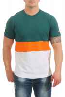 BENCH Herren T Shirt Colorblock Stripe BLMG002351 NEU BLMG002351