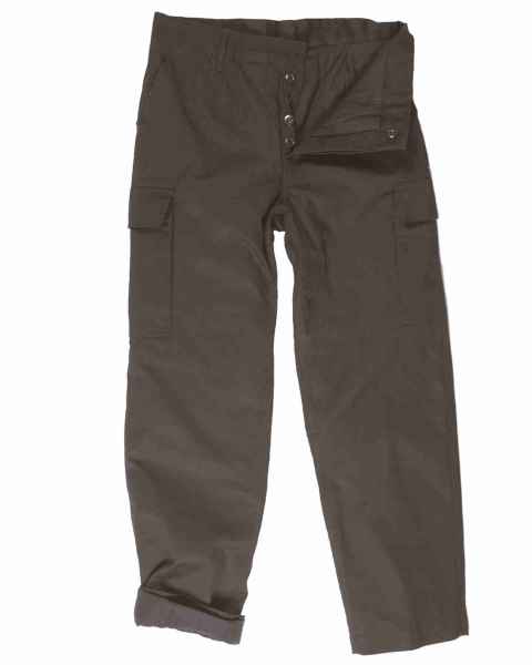 Mil-Tec BW MOLESKINHOSE M.THERMOFU.SCHW. Cargohose