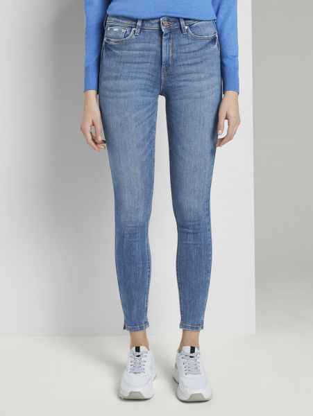 TOM TAILOR DENIM Damen Hose Jeans Tom tailor Nela Denim Long ankle