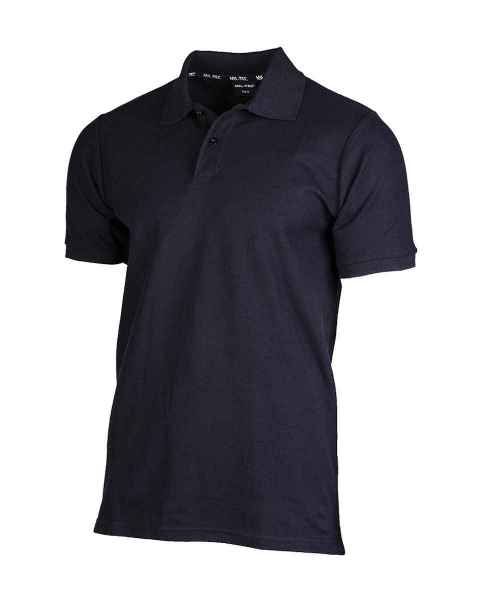 Mil-Tec POLOSHIRT PIKEE 250GR.CO.SCHWARZ Poloshirt