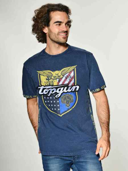 Top Gun Herren T-Shirt print bedruckt Insignia TGM1904 Insignia