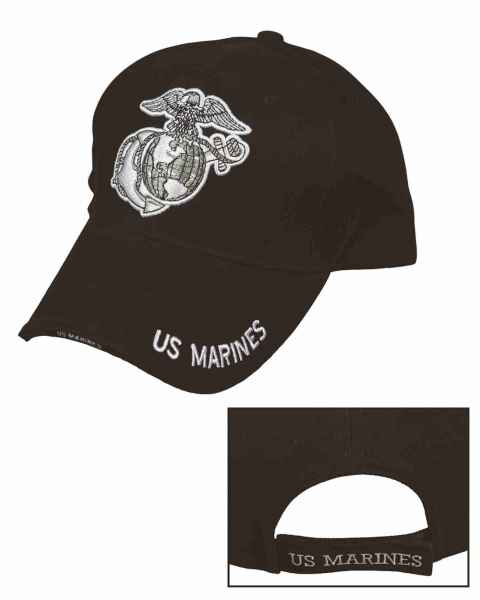 Mil-Tec BASEBALL CAP SANDWICH SCHW.MARINES Cap Mütze
