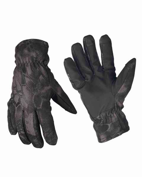 Mil-Tec SOFTSHELL HANDSCHUHE THINSULATE MANDRA NIGHT Fingerhandschuh Handschuh