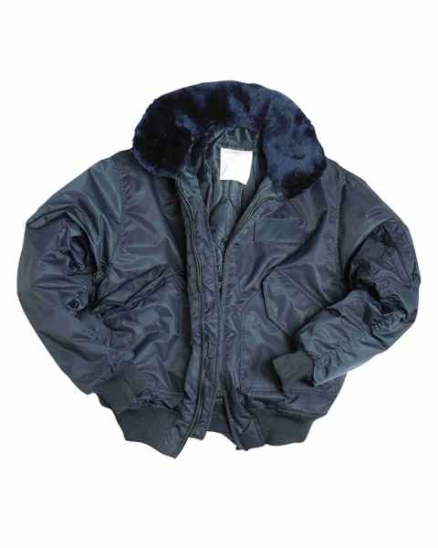 Mil-Tec SWAT CWU JACKE M.ABNEHMB.KRAGEN DK.BLAU Outdoorjacke Jacke