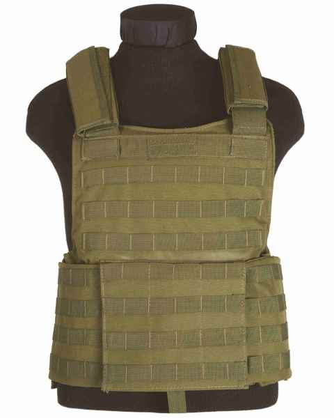Mil-Tec TRÄGERWESTE PADDED MODULAR SYSTEMOLIV Weste
