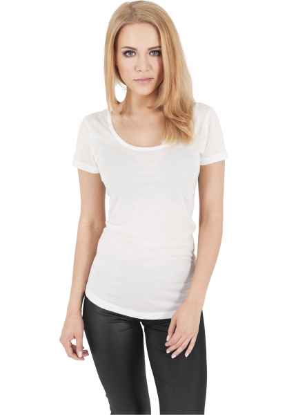 Urban Classics Damen T Shirt Ladies Basic Viscon Tee