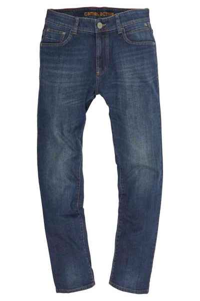 Camel Active Herren Straight Leg Jeans Hose 5-Pocket Houston